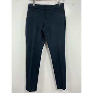 Girls Bananna Republic Sloan Pants 0 Navy Curvy Fit Ankle